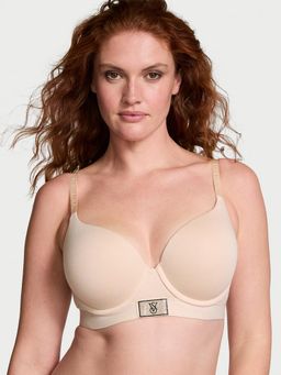 Victoria's Secret - Beige The T-Shirt Shine Patch Push-Up Perfect Shape Bra