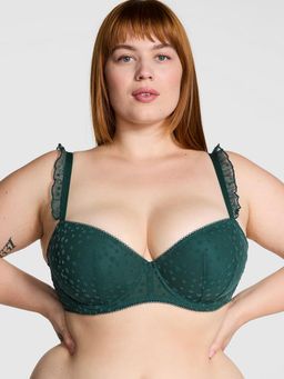 Victoria's Secret - PINK Green Wink Lightly Lined Balconette Bra