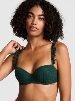 Victoria's Secret - PINK Green Wink Push-Up Balconette Bra