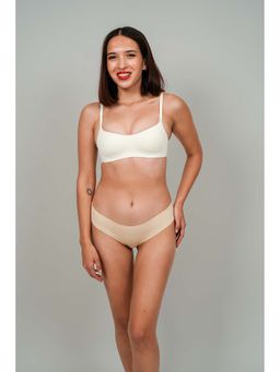 BASIQ. - Balconette Air Seamless Wireless 3D Pads Bra Pearl White Ivory