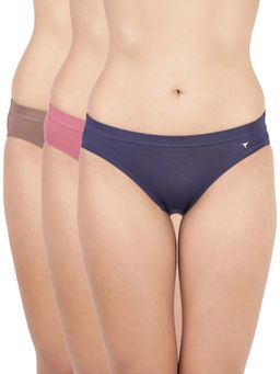 BLOSSOM - Women's Premium Soft Modal Bikini Panty (Pack of 3)