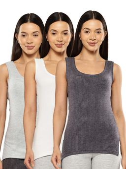 Leading Lady - Women Cotton-Poly Sleeveless Thermal Tops