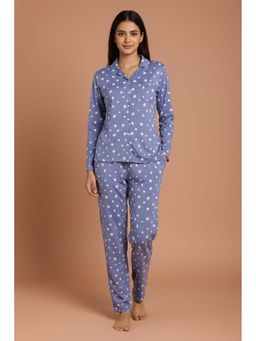Zivame - Knit Cotton Pyjama and Shirt - Barbadosche