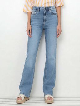 U.S. POLO ASSN. - Blue High Rise Straight Jeans