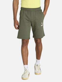 Puma - Graphic Shorts Viii Men Green Shorts