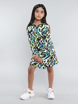 Taffy - Animal Printed Sweatshirt and Skirt (Set of 2)