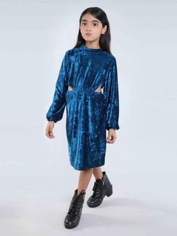 Taffy - Full Sleeves Cutout Detailed Dress