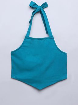 Taffy - Viscose Solid Sleeveless Crop Top