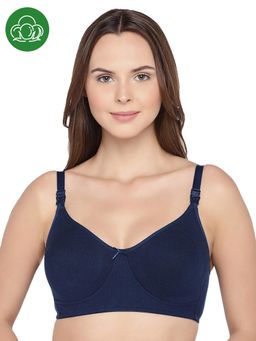 Inner Sense - Multi-Color Organic Cotton Comfortable Solid Maternity Bra with Bra Extender