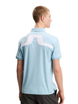 J.Lindeberg - Men's Blue Kv Golf Polo T-Shirt