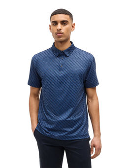 J.Lindeberg - Men's Tod Print Golf Polo T-Shirt