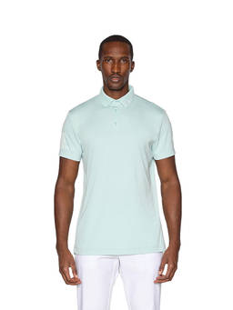 J.Lindeberg - Men's Blue Heath Golf Polo T-Shirt