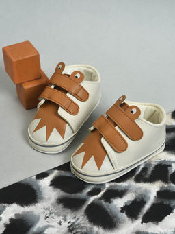 Mi Arcus - Baby Boys Velcro Casual Booties-Brown