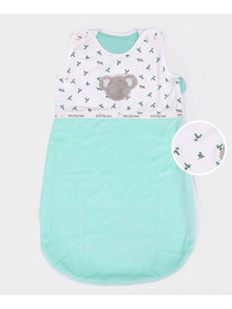 Mi Arcus - Printed Soft Sleeping Bag for Baby's Comfortable Sleep - Sea Green