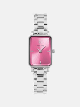Pierre Lannier - Ariane Women Quartz Rose Dial Analog Stainless Steel Watch 005P651