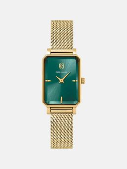 Pierre Lannier - Ariane Women Quartz Green Dial Analog Mesh Watch 006L572