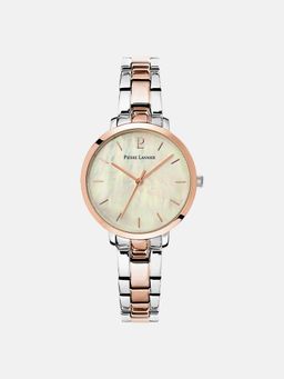 Pierre Lannier - Aura Women Quartz White Dial Analog Stainless Steel Watch 055M791