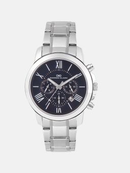 Darren Clark - Men Quartz Blue Dial Multi-Function Metal Watch 1009A-M0105