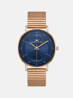 Darren Clark - Men Quartz Blue Dial Analog Mesh Watch 1013C-E0305