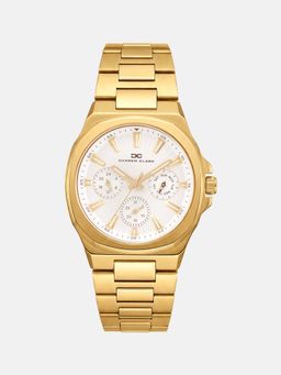 Darren Clark - Men Quartz White Dial Analog Metal Watch 1016B-M0203