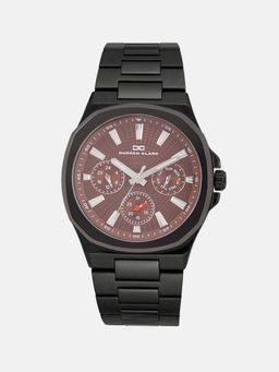 Darren Clark - Men Quartz Brown Dial Analog Metal Watch 1016F-M0406