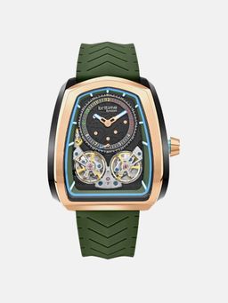 Britime - Aventus Men Automatic Green Dial Analog Silicone Watch 101-P31412