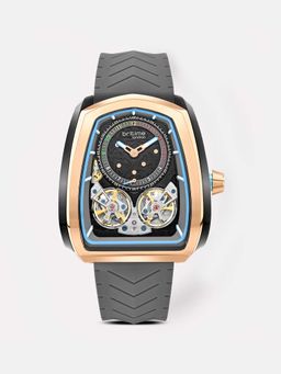 Britime - Aventus Men Automatic Grey Dial Analog Silicone Watch 101-P31509