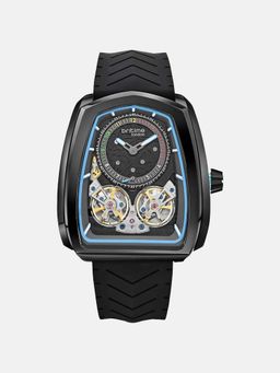 Britime - Aventus Men Automatic Black Dial Analog Silicone Watch 101-P40406