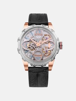 Britime - Era Men Automatic Silver Dial Analog Leather Watch 147-L10306