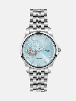 Britime - Men Automatic Sea Blue Dial Analog Metal Watch 166-M11701