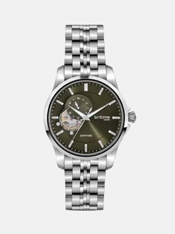 Britime - Men Automatic Green Dial Analog Metal Watch 166-M11801