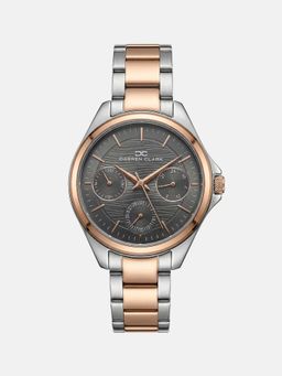 Darren Clark - Women Quartz Grey Dial Analog Metal Watch 2012E-M1315
