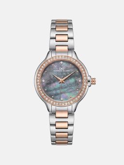 Darren Clark - Women Quartz Blue Dial Analog Metal Watch 2015E-M1305