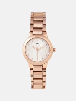 Darren Clark - Women Quartz White Dial Analog Metal Watch 2016C-M0303