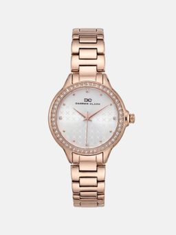 Darren Clark - Women Quartz Silver Dial Analog Metal Watch 2016H-M0606