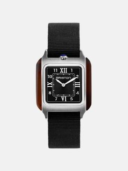 Briston - Streamliner Unisex Quartz Black Dial Analog Watch 252030.Sa.T.1.Nb