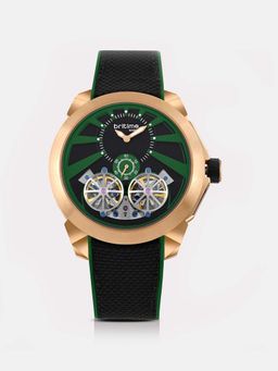 Britime - Vortex Men Automatic Green Dial Analog Silicone Watch 257-P31406