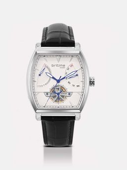 Britime - Emerion Men Automatic White Dial Analog Leather Watch 465-L10306