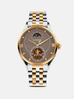 Britime - Men Automatic Brown Dial Analog Metal Watch 479-M31505