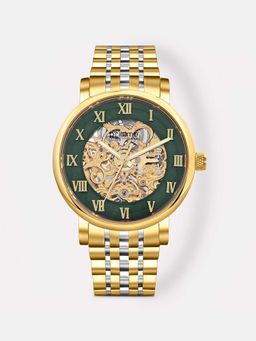 Britime - Prestoria Men Automatic Green Dial Analog Steel Watch 541-M31405