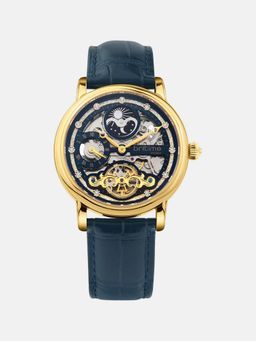 Britime - Men Automatic Blue Dial Analog Leather Watch 641-L20507