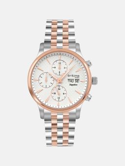 Britime - Men Automatic White Dial Analog Stainless Steel Watch 928-M30305