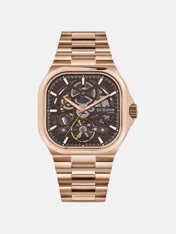 Britime - Monarch Men Automatic Brown Dial Analog Steel Watch 969-M30603