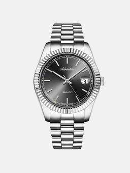 Adriatica - Men Quartz Gun Dial Analog Stainless Steel Watch A1090.5116Q