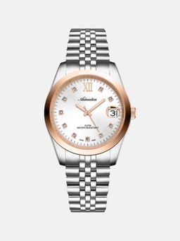 Adriatica - Women Quartz Silver Dial Analog Stainless Steel Watch A3199.R183Q