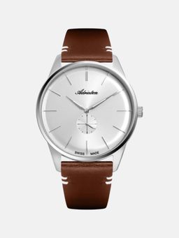 Adriatica - Men Quartz Silver Dial Analog Leather Watch A8264.5213Q