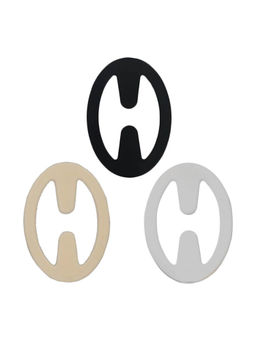 Secrets By ZeroKaata - Oval Racer Back Bra Strap Clips For Women (Pack of 3)