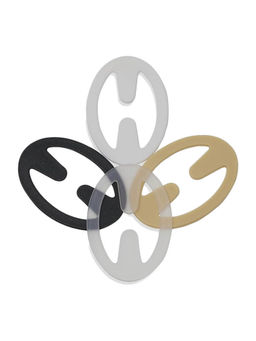 Secrets By ZeroKaata - Oval Racer Back Bra Strap Clips For Women (Pack of 4)