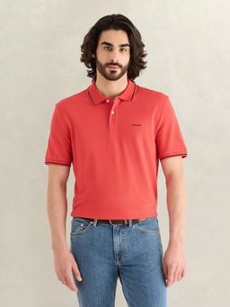 GANT - Men Red Polo T-Shirt