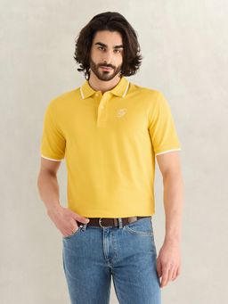 GANT - Men Yellow Polo T-Shirt